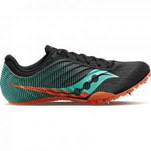 Pánské Atletické Tretry Saucony Spitfire 5 Černé Tyrkysové | CZ-ZPNJF