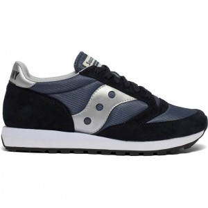 Pánské Tenisky Saucony Jazz 81 Tmavě Blankyt Stříbrné | PRAHA-ADWCK