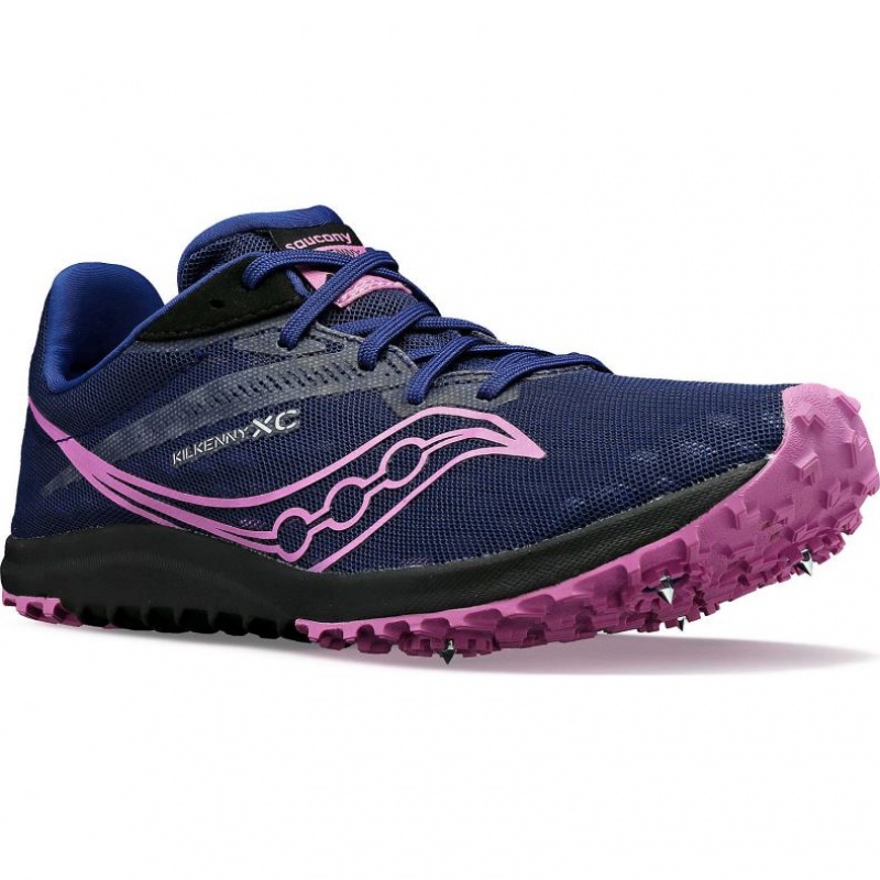 Dámské Atletické Tretry Saucony Kilkenny XC9 Indigo | PRAHA-HMGKJ