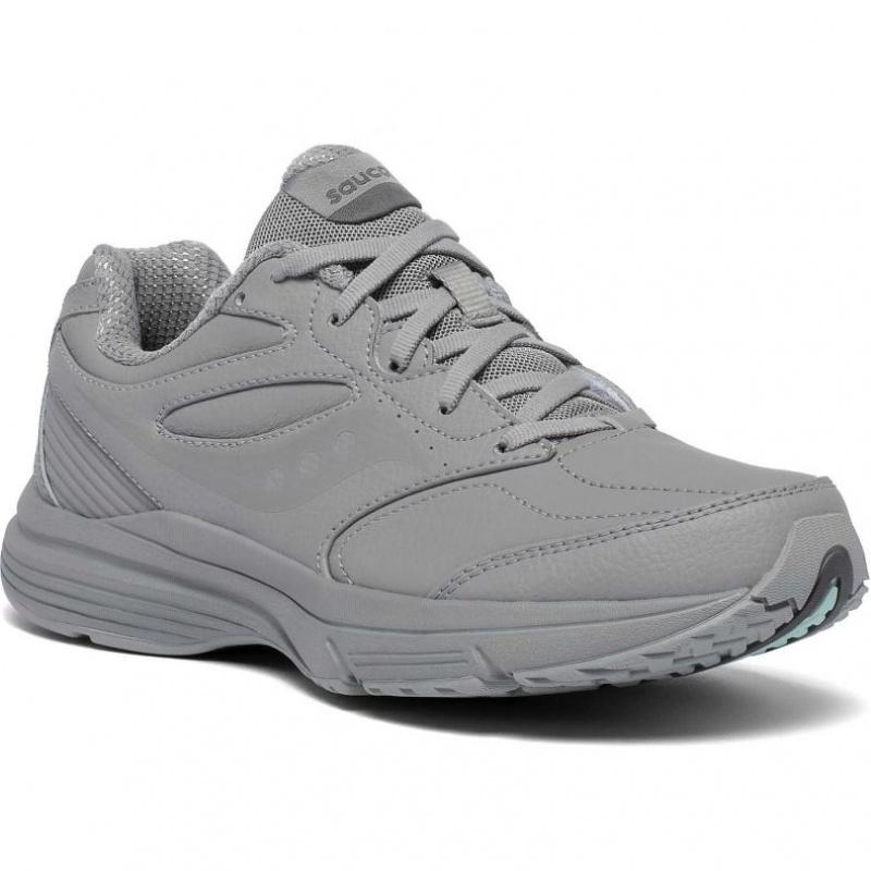 Dámské Běžecké Boty Saucony Integrity Walker 3 Wide Šedé | CZ-DLYJV