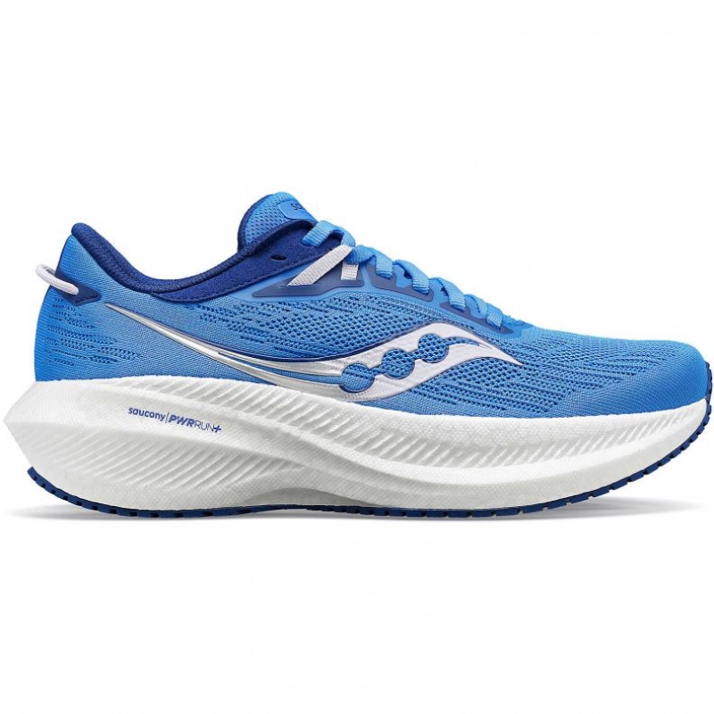 Dámské Běžecké Boty Saucony Triumph 21 Wide Blankyt | CZ-QDENX