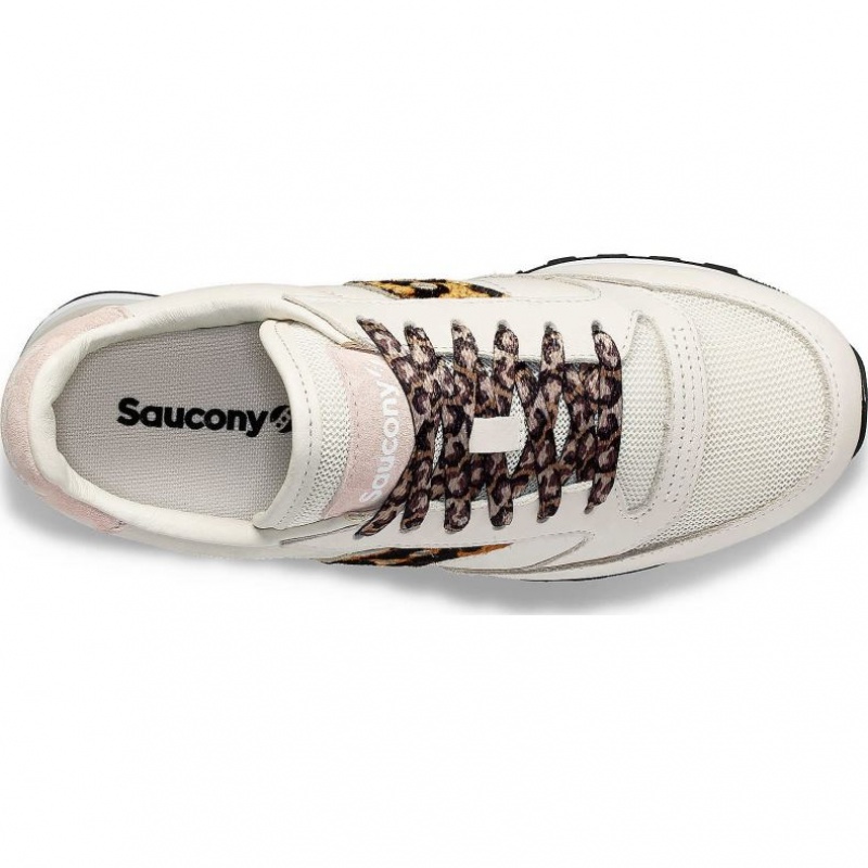 Dámské Tenisky Saucony Jazz Triple Bílé Leopard | CZ-SPQKE