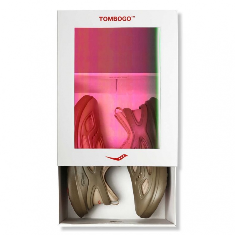 Dámské Tenisky Saucony TOMBOGO™ x Butterfly Hnědé | CZ-FKBNT