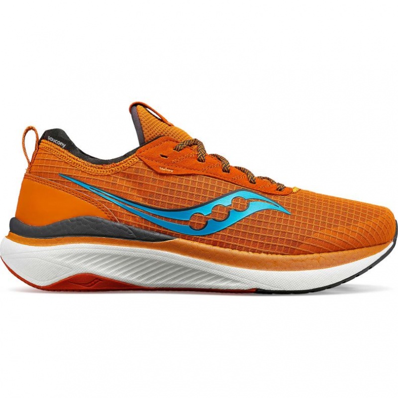 Pánské Běžecké Boty Saucony Freedom Crossport Oranžové | CZ-MXLRQ