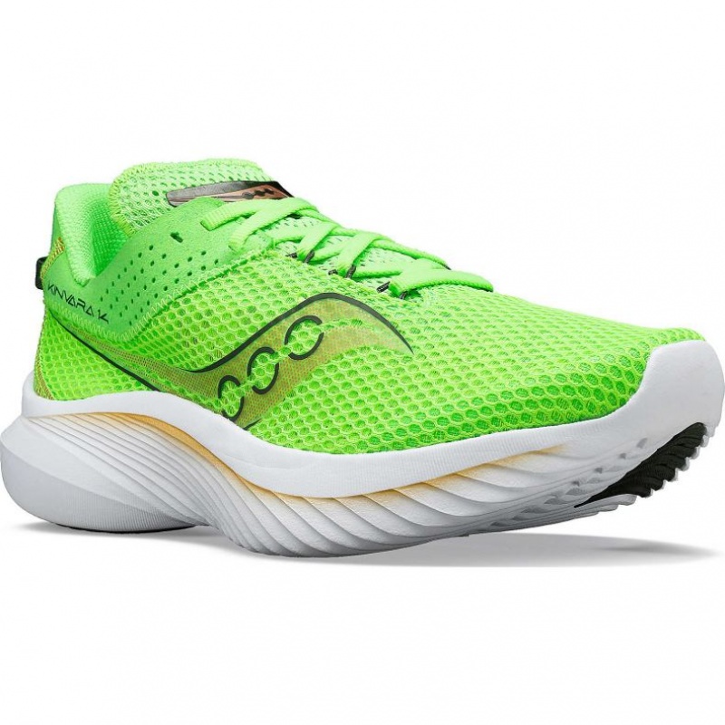 Pánské Běžecké Boty Saucony Kinvara 14 Zelene | CZ-GHMWX