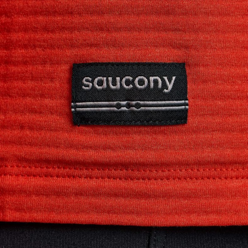 Pánské Mikina Saucony Triumph 3D Crew Oranžové | CZ-RIFHX