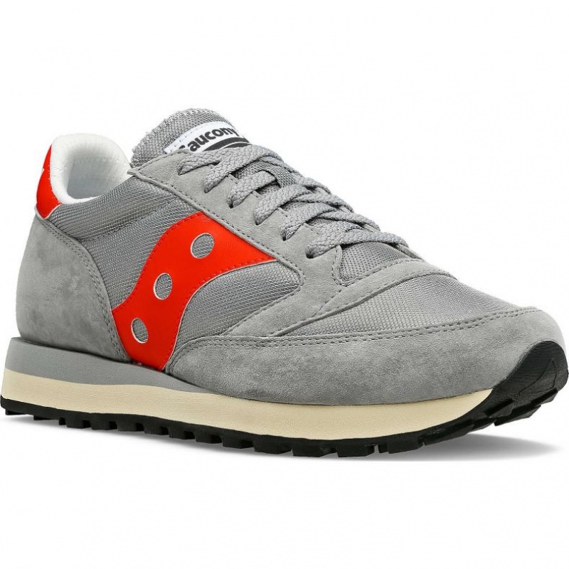 Pánské Tenisky Saucony Jazz 81 Šedé Červené | PRAHA-KYRSL