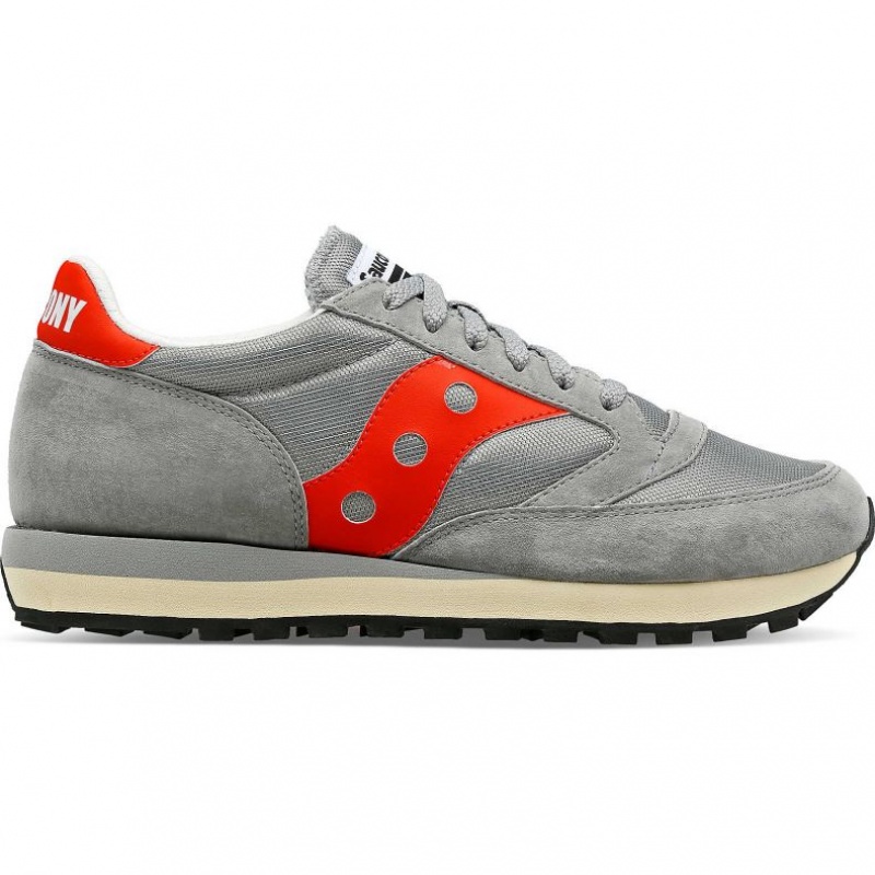 Pánské Tenisky Saucony Jazz 81 Šedé Červené | PRAHA-KYRSL